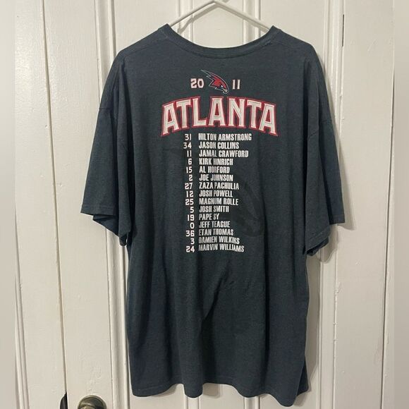 2011 Atlanta Hawks playoffs t shirt - Picture 2 of 6